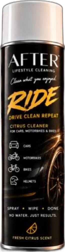 AFTER RIDE – Cytrusowa pianka czyszcząca do samochodów, motocykli i rowerów